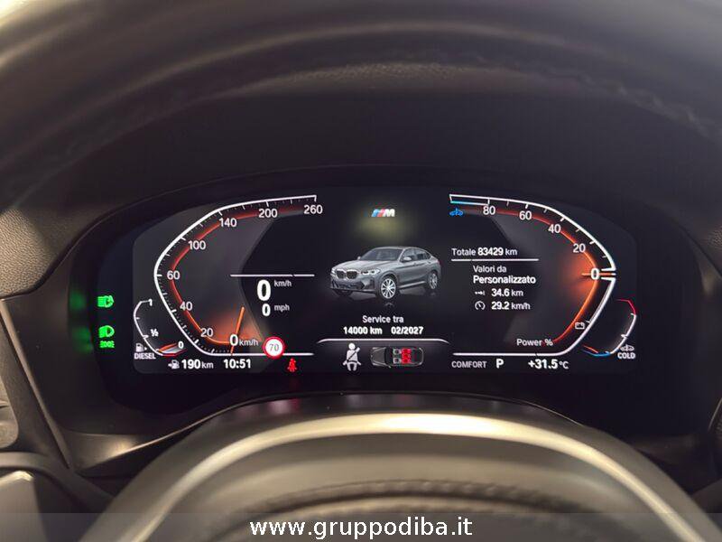 BMW X4 X4 xdrive20d mhev 48V Msport auto- Gruppo Diba
