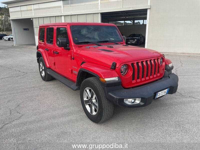 Jeep Wrangler Unlimited Wrangler Unlimited 2.2 mjt II Sahara auto- Gruppo Diba
