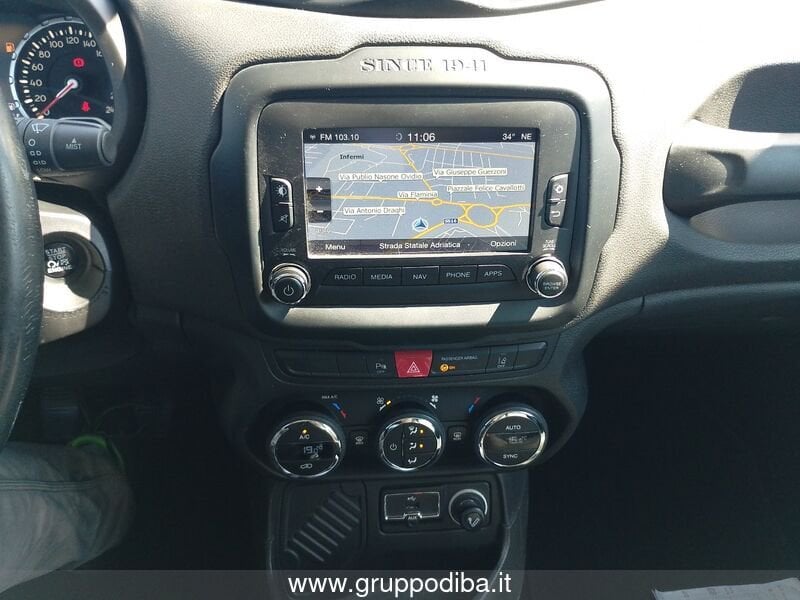 Jeep Renegade Renegade 1.6 mjt Limited fwd 120cv E6- Gruppo Diba