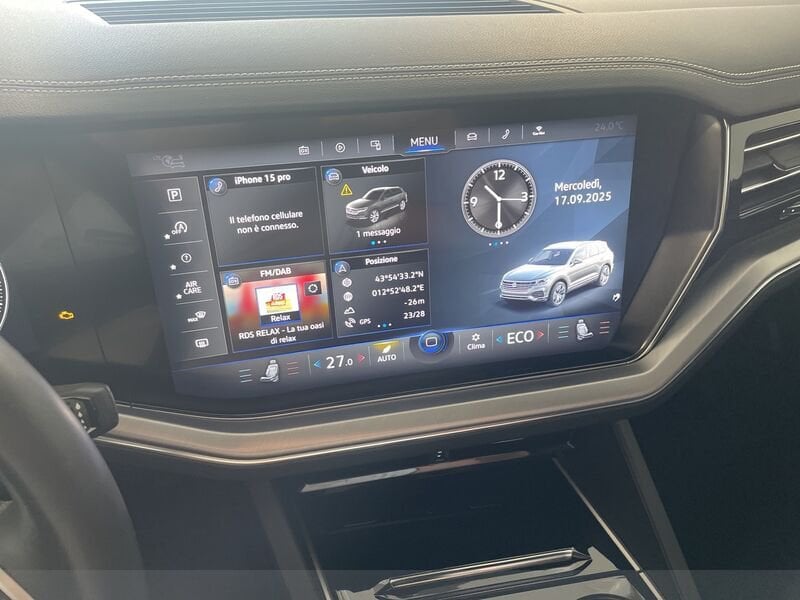 Volkswagen Touareg Touareg 3.0 V6 tdi Atmosphere R-Line Exterior Pack- Gruppo Diba