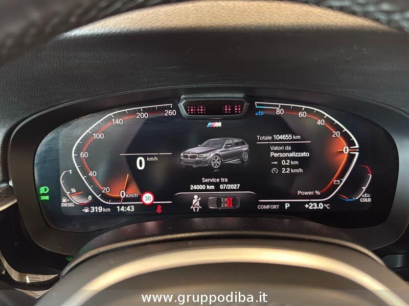 BMW Serie 5 Touring 520d Touring mhev 48V xdrive Msport auto- Gruppo Diba