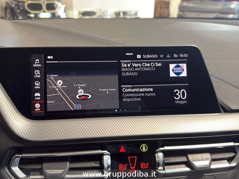 BMW Serie 1 116d Msport auto- Gruppo Diba
