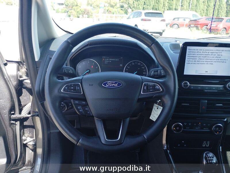 Ford Ecosport EcoSport 1.0 ecoboost Titanium s&s 125cv my20.25- Gruppo Diba