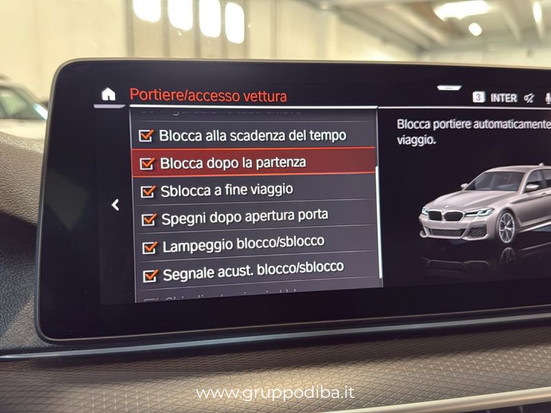 BMW Serie 5 Touring 520d Touring mhev 48V xdrive Msport auto- Gruppo Diba