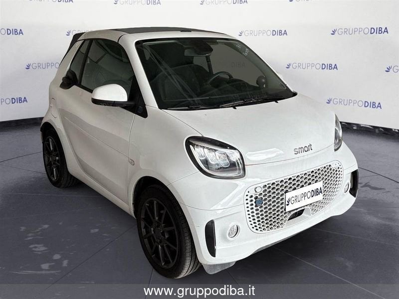 smart EQ Fortwo Cabrio Fortwo Cabrio eq suitegrey-white 22kW- Gruppo Diba