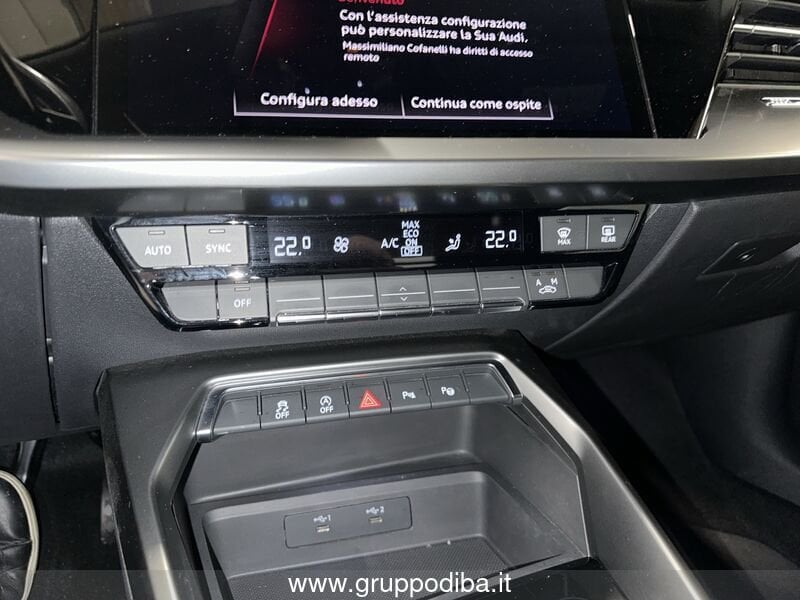 Audi A3 Sportback A3 Sportback 30 1.0 tfsi mhev s-tronic- Gruppo Diba