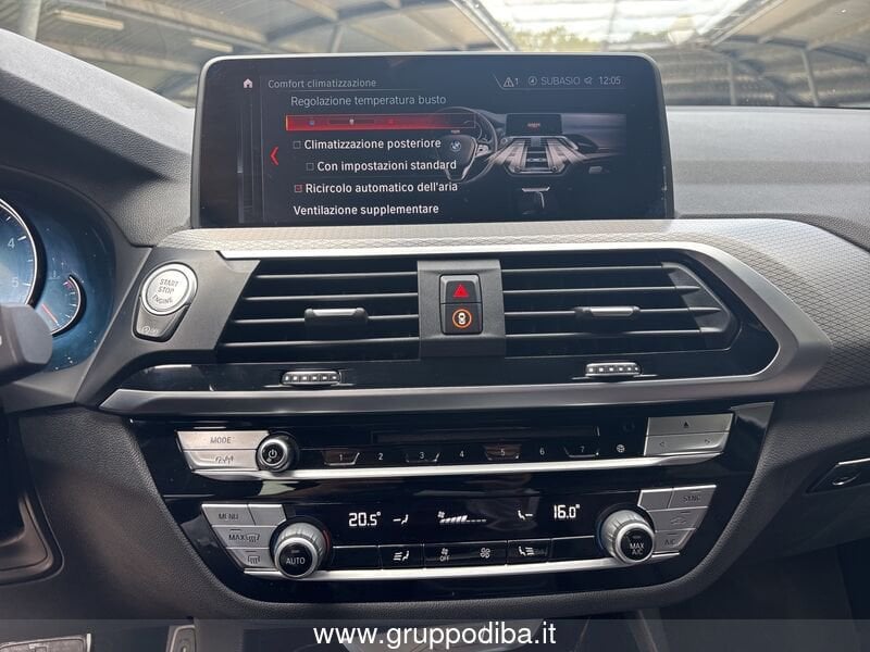 BMW X3 X3 xdrive20d Msport 190cv auto my19- Gruppo Diba