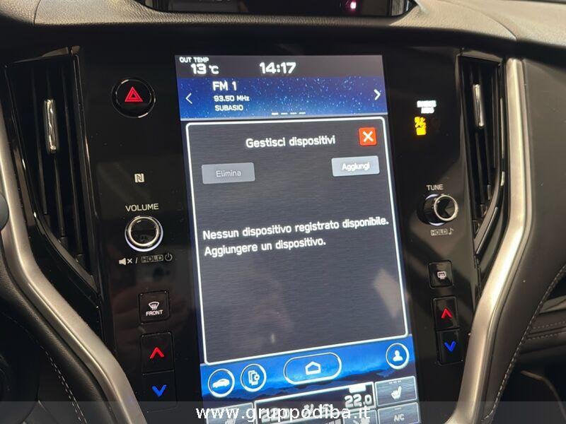 Subaru Outback Outback 2.5i Premium lineartronic- Gruppo Diba