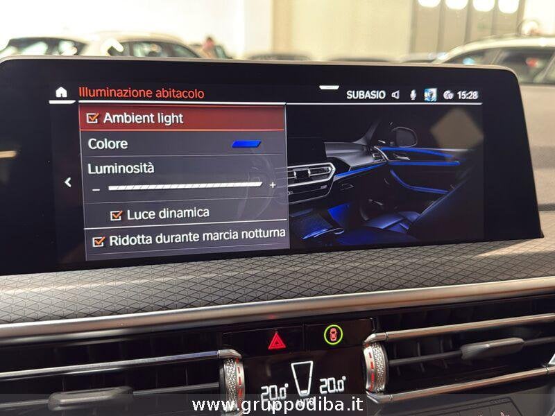 BMW X3 X3 xdrive20d mhev 48V Msport auto- Gruppo Diba