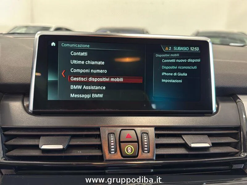 BMW Serie 2 Active Tourer 216d Active Tourer Advantage my17- Gruppo Diba