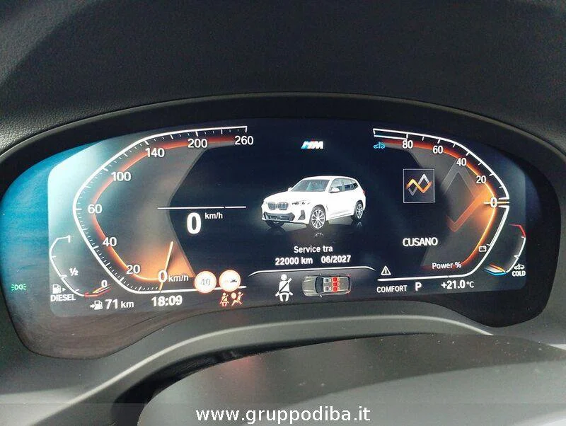 BMW X3 X3 xdrive20d mhev 48V Msport auto- Gruppo Diba